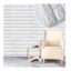 دیوارپوش فومی طرح آجر سفید کد FB اندازه 71x77