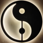 چراغ دیواری مدل Yin Yang