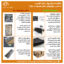 دیوارپوش اکوترپ مدل Mplus50.50 بسته 12 عددی