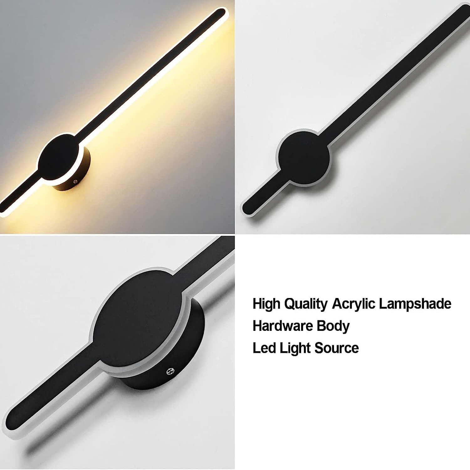 چراغ دیواری ام کی لایتینگ مدل مدرن کد DLP60