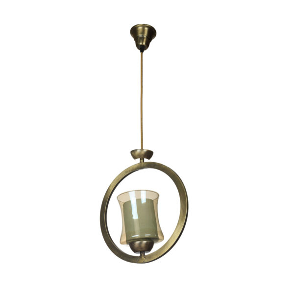 چراغ آویز یک شعله چشمه نور کد B2652/1