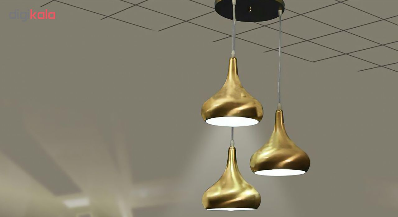چراغ آویز رایکا مدل شیپوری کد ROS883