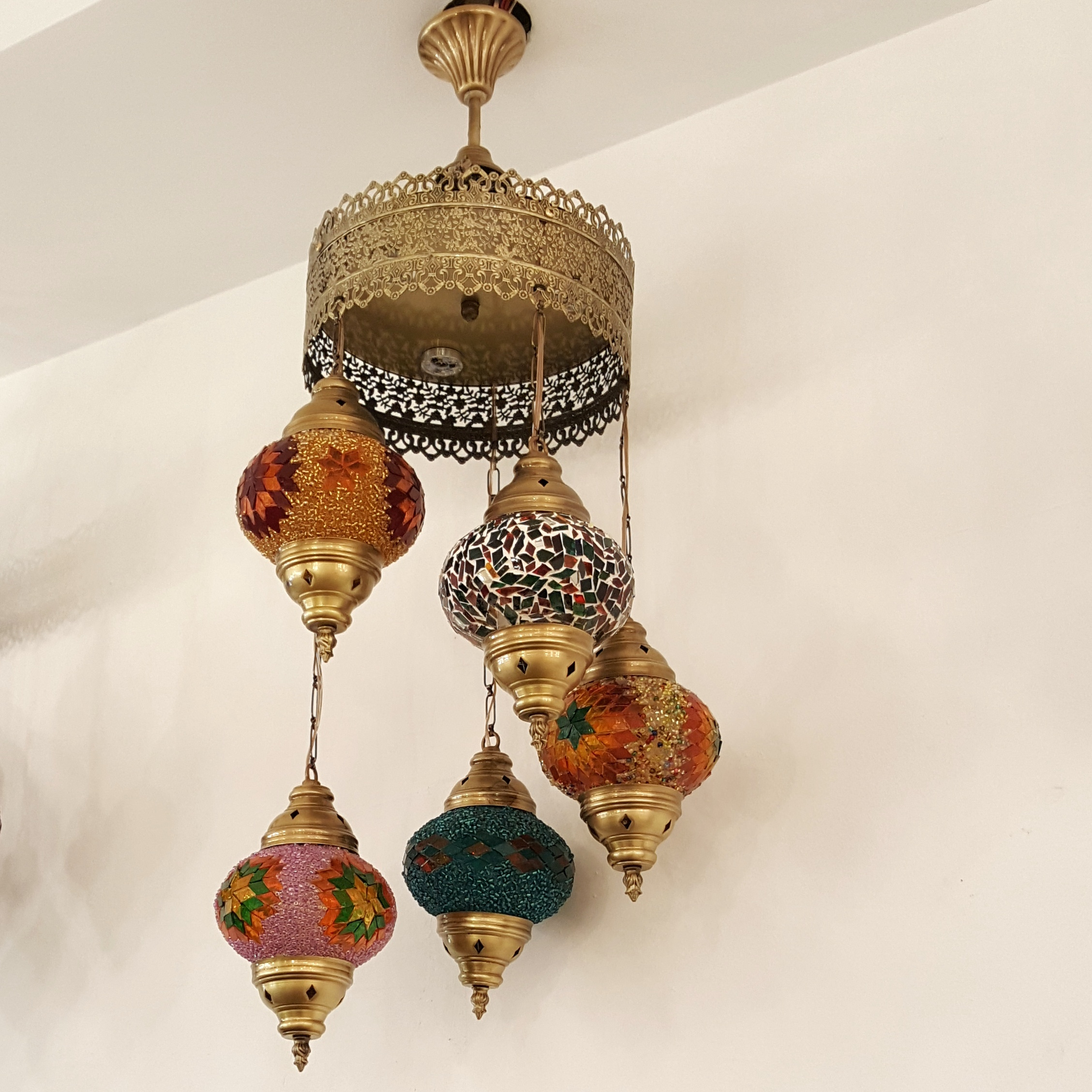 چراغ آویز مدل مراکشی کد AM 500‎