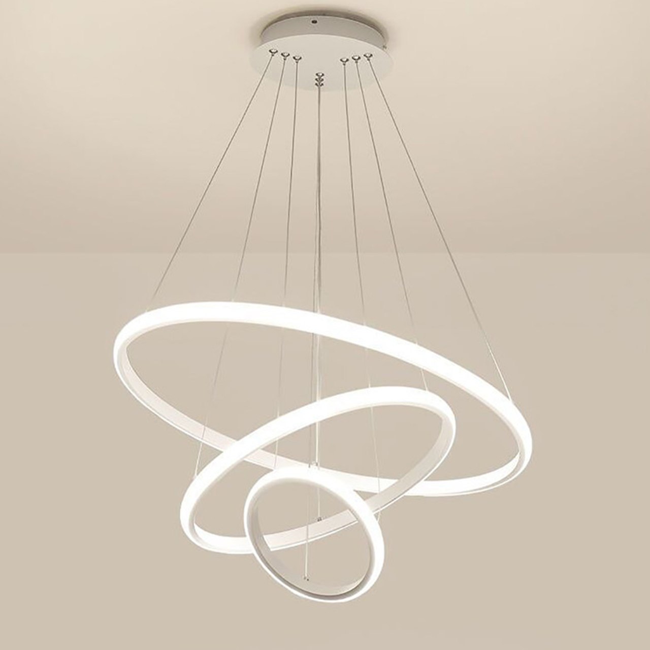 لوستر  چشمه نور مدل مدرن کد FA6602/3H-WT