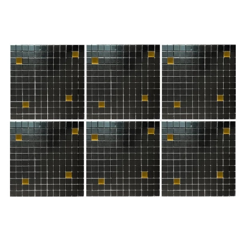 دیوارپوش مدل تایل بین کابینتی پشت چسبدار کد 20385 بسته 6 عددی