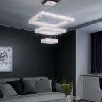 لوستر مدل مدرن سه حلقه کد 001