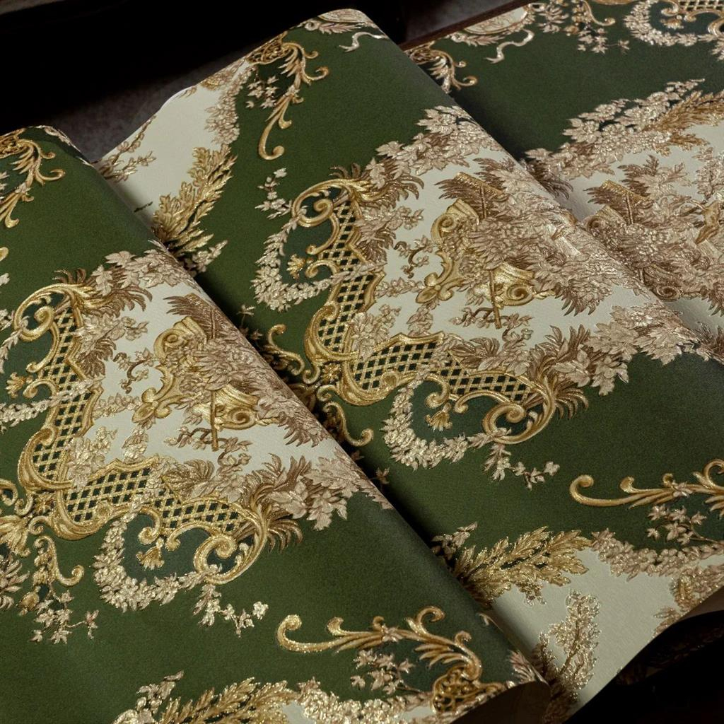 کاغذ دیواری مدل داماسک کد 7078