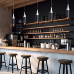 چراغ آویز مدل DARK COFFEE مجموعه سه عددی
