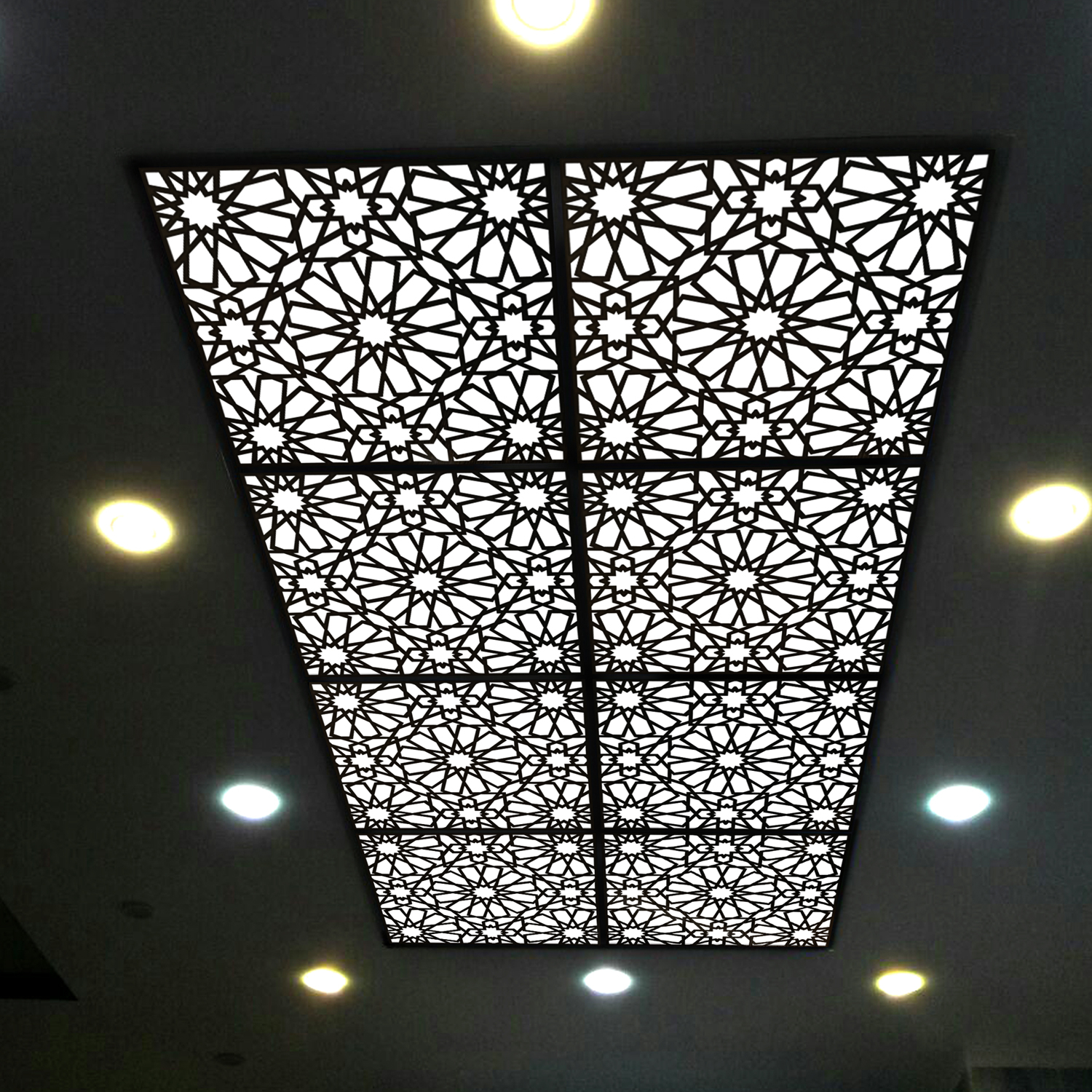 تایل سقفی آسمان مجازی بنی دکو مدل مدل MC04 اندازه 60x60 سانتی متر