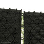 چمن مصنوعی مدل تایل سایز 30x30 سانتی متر بسته ده عددی