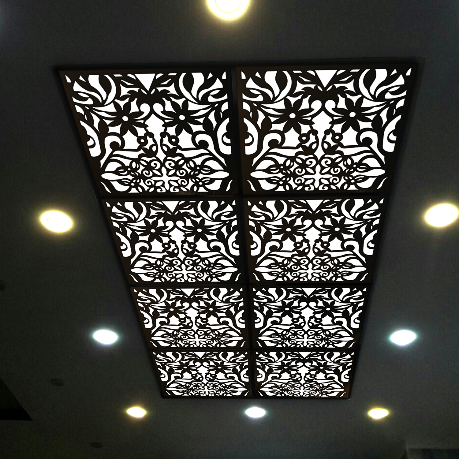 تایل سقفی آسمان مجازی بنی دکو مدل MC20 سایز 60x60 سانتی متر