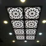 تایل سقفی آسمان مجازی بنی دکو مدل MC57 اندازه 60x60 سانتی متر بسته 4 عددی