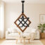 چراغ آویز شاهان تک مدل wood 4