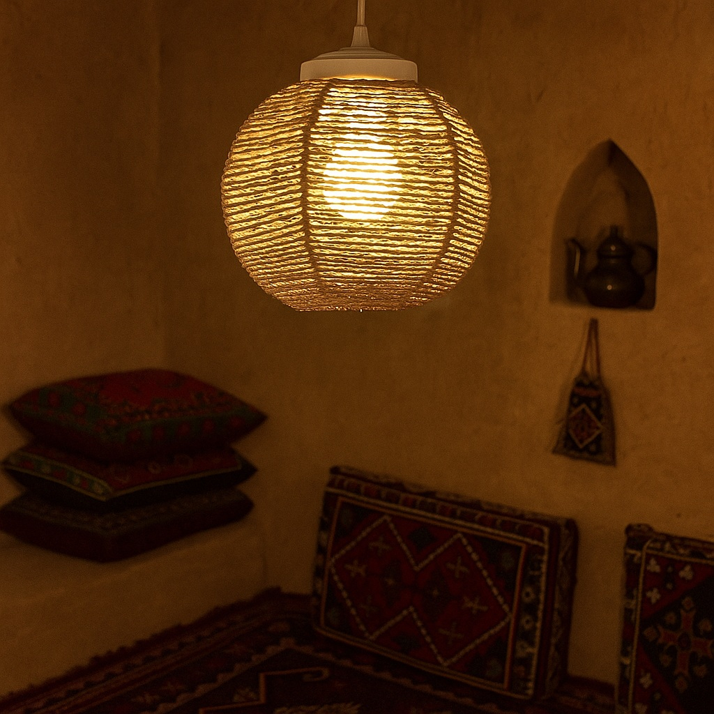 چراغ آویز 1 شعله شاهان تک مدل BOHO 4