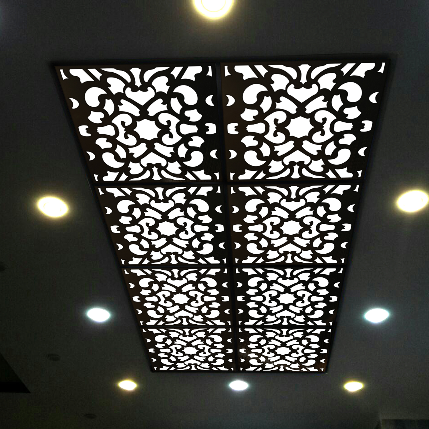 تایل سقفی آسمان مجازی بنی دکو مدل MC28 سایز 60x60 سانتی متر