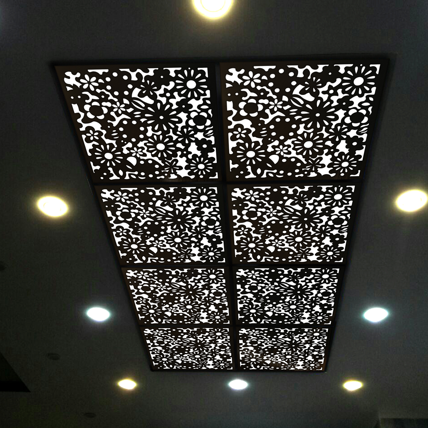 تایل سقفی آسمان مجازی بنی دکو مدل MC19 سایز 60x60 سانتی متر