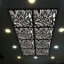 تایل سقفی آسمان مجازی بنی دکو مدل MC17 اندازه 60x60 سانتی متر مجموعه 4 عددی