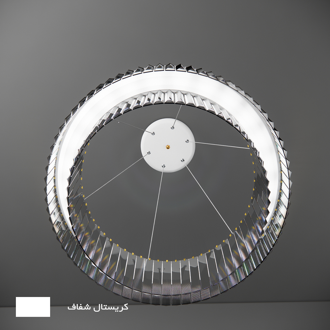 لوستر نورکیا مدل تک حلقه کاردی کد 1R-55K