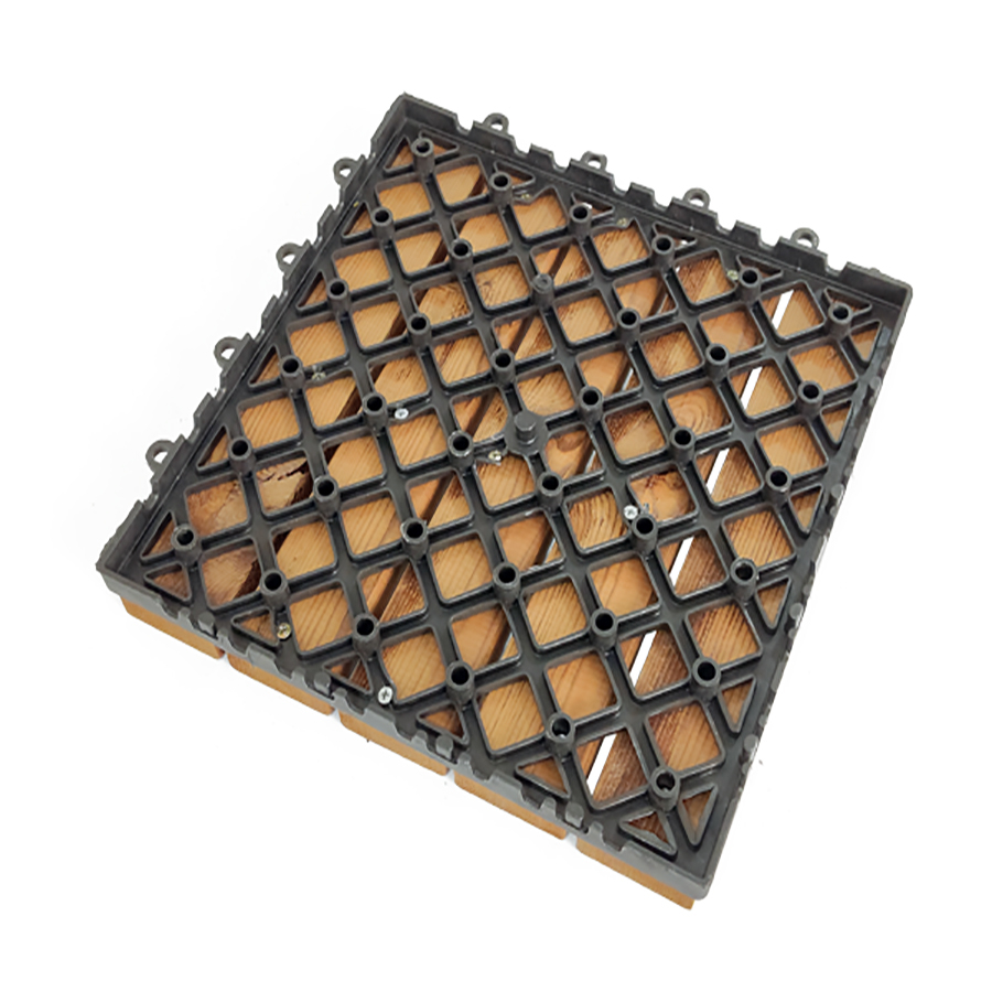 کفپوش مدل تایل ترموود سایز 30x30 سانتی متر