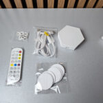 چراغ تزئینی مدل شش ضلعی Smart Light Panels بسته 6 عددی