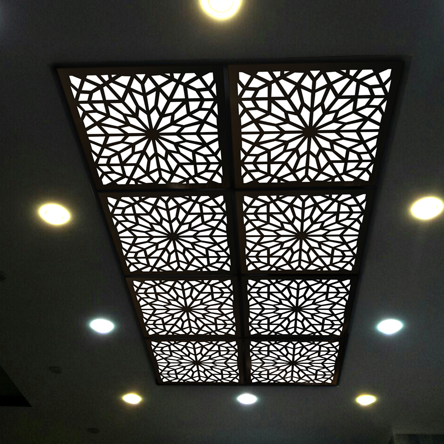 تایل سقفی آسمان مجازی بنی دکو مدل مدل MC05 اندازه 60x60 سانتی متر