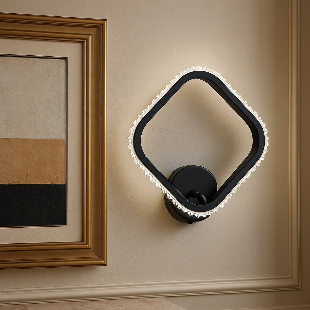 چراغ دیواری مدل هندسی