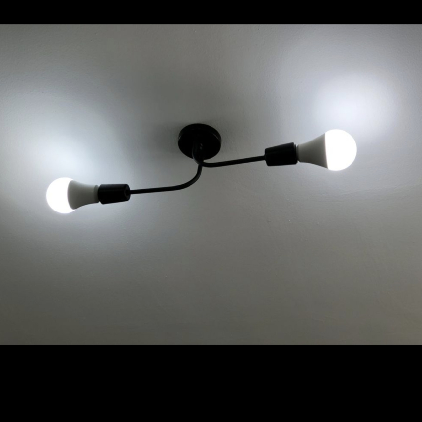 لوستر سقفی 2 شعله کد 107/2