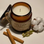 شمع معطر مدل گیاهی هل و دارچین - تصویر 2