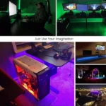 ریسه ال ای دی دریم لایت مدل RGB 5050 طول 5 متر - تصویر 4