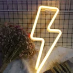 چراغ نئونی دیواری طرح صاعقه - تصویر 9