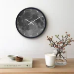 ساعت دیواری سال بردز طرح ماه نقطه دار مدل CW-Moon Point - تصویر 2