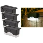 چراغ پارکی خورشیدی سولونیکس مدل LIGHTS مجموعه 4 عددی - تصویر 3