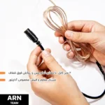 چراغ نئونی دیواری آرن تیم طرح گربه کد 03 - تصویر 11