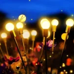 چراغ پارکی خورشیدی مدل شب تاب SP مجموعه 2 عددی - تصویر 8