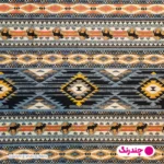 کاور لحاف آدنو مدل قشقایی کد IR167 دونفره سایز 220x240 سانتی متر - تصویر 2