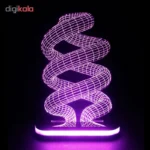 چراغ خواب طرح لامپ کم مصرف کد 1104 - تصویر 3