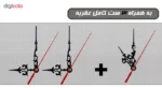 موتور آرام گرد ساعت جیالی مدل A3-m6363 بسته 2 عددی - تصویر 4