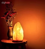 چراغ خواب سنگ نمک طرح صخره مدل Deform02 - تصویر 3