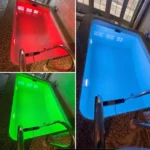 چراغ استخری 18 وات مدل فلت فولکالر کد 18RRRGB - تصویر 2