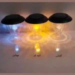 چراغ پارکی خورشیدی مدل قارچی سولونیکس مجموعه 2 عددی - تصویر 8