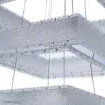 لوستر مدل مدرن سه حلقه - تصویر 6