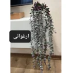 گل مصنوعی مدل آویز شمشاد برفی کد PAL.5550 - تصویر 6