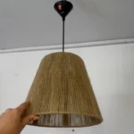 لوستر نورهام مدل مکرومه کنفی ۲۰۳۰ - تصویر 5