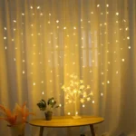 ریسه ال ای دی مدل قلب پرده ای طول 2.5 متر - تصویر 3