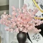 گل مصنوعی جُرجُرگل مدل شاخه شکوفه گیلاس بسته دو عددی - تصویر 4