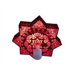 لوستر سقفی و دیواری مدل ستاره - تصویر 2