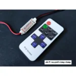 چراغ دیواری مدل نئون فلکسی طرح صاعقه به همراه ریموت کنترل - تصویر 2
