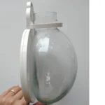 گلدان دکوری مدل دیواری شیشه ای مجموعه 2 عددی - تصویر 3