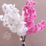 گل مصنوعی جُرجُرگل مدل شاخه شکوفه گیلاس بسته دو عددی - تصویر 9