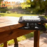 چراغ پارکی خورشیدی سولونیکس مدل کلیپسی کد YX-671C - تصویر 12